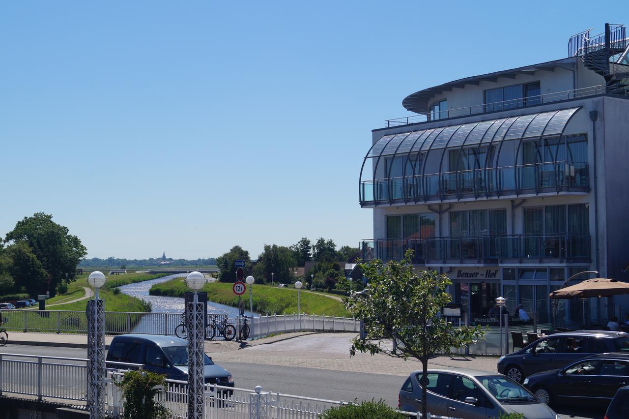 Nordseehotel Benser Hof Am Hafen Bensersiel Exteriör bild